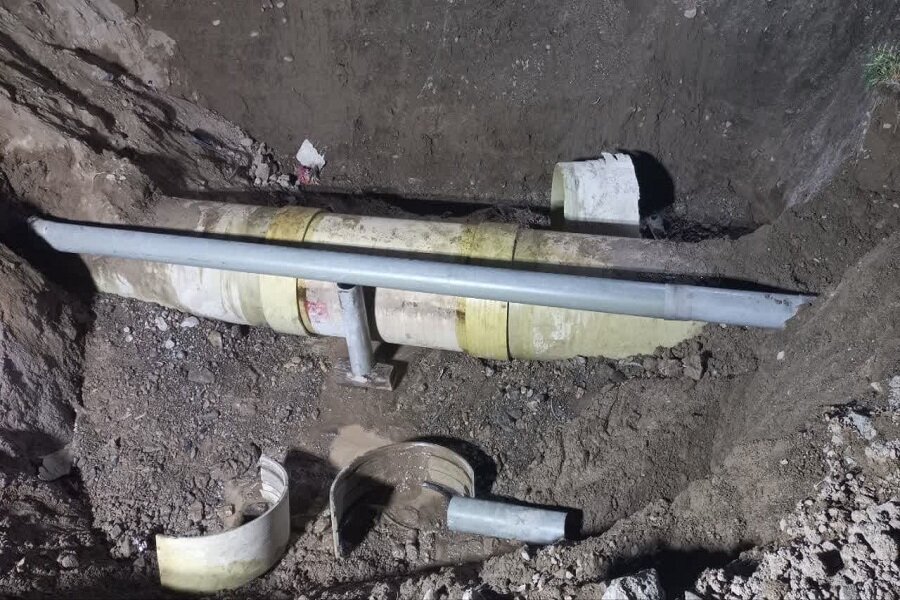 علت شکستگی خط انتقال آب زاینده رود به کاشان اعلام شد