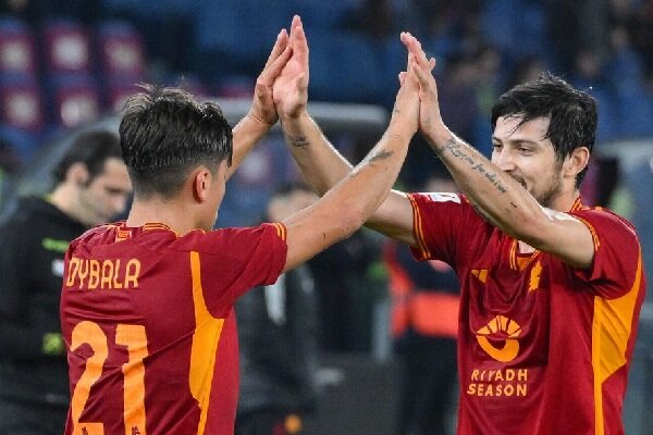 گلزنی سردار آزمون برای رم/ «دیبالا» کار مهاجم ایرانی را خراب کرد – ارتباط فرهنگی گلزنی سردار آزمون برای رم/ «دیبالا» کار مهاجم ایرانی را خراب کرد – ارتباط فرهنگی