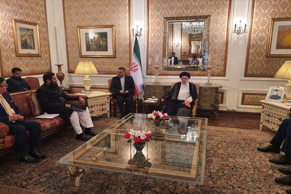 حاكم إقليم البنجاب الباكستاني يلتقي مع رئيس الجمهورية الإسلامية الإيرانية