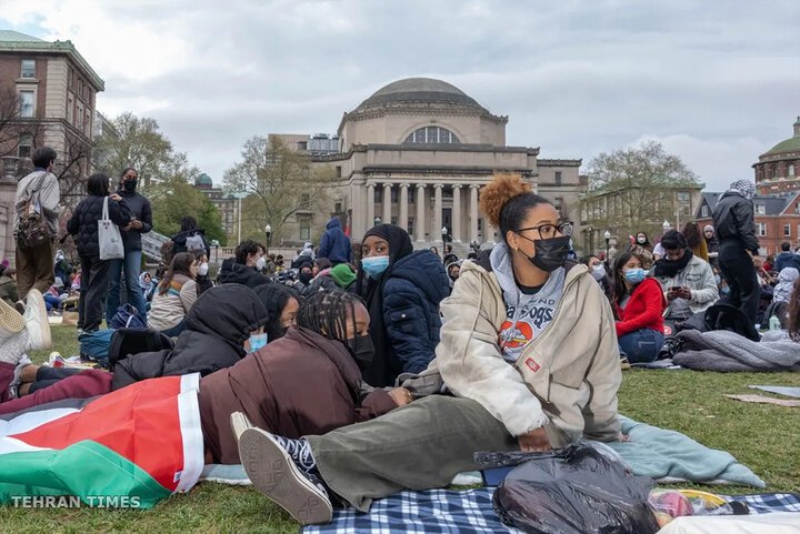 Columbia University moves classes online after Gaza protests
