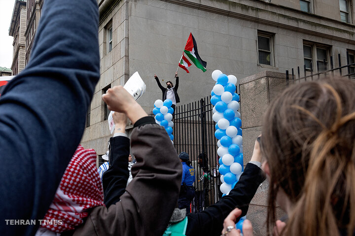 Columbia University moves classes online after Gaza protests