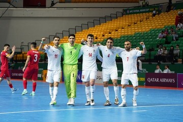 تیم ملی فوتسال ایران و قرقیزستان