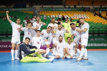 تیم ملی فوتسال ایران و قرقیزستان - جام ملت های آسیا 2024