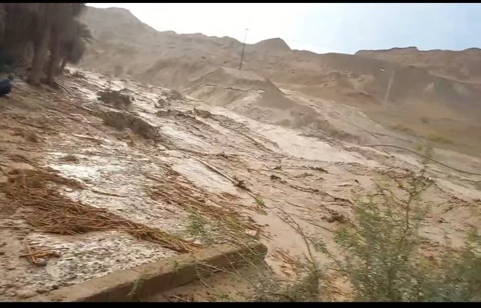 طغیان سیلاب در بخش اندوهجرد کرمان طغیان سیلاب در بخش اندوهجرد کرمان