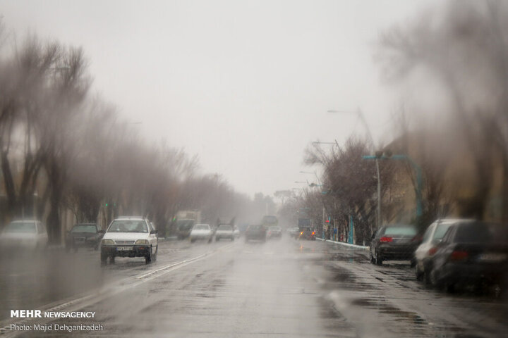 آخرین ‌وضعیت بارش ها در استان ایلام  