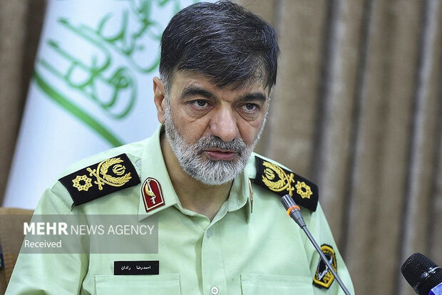 قائد الشرطة الإيراني يعرب عن شكره للبرلمانيين اثر موقفهم الداعم