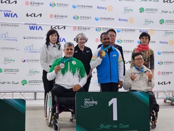 Iran team grabs 3 medals at Changwon 2024 World para shooting