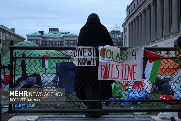 شعله‌ور شدن اعتراضات ضد اسرائیلی در دانشگاه‌های آمریکا