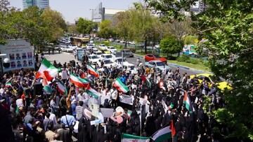 تجمع دانشگاهیان تبریز در حمایت از دانشجویان آزادی‌خواه حامی فلسطین