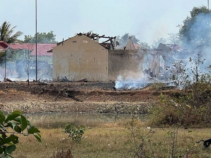 Munitions explosion at Cambodian army base kills 20 soldiers