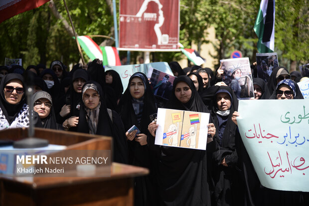 ایران بھر میں امریکی طلبہ تحریک کی حمایت میں بھرپور مظاہرے+ تصاویر، ویڈیو
