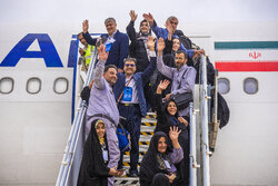 Iranian Umrah pilgrims depart for Saudi Arabia