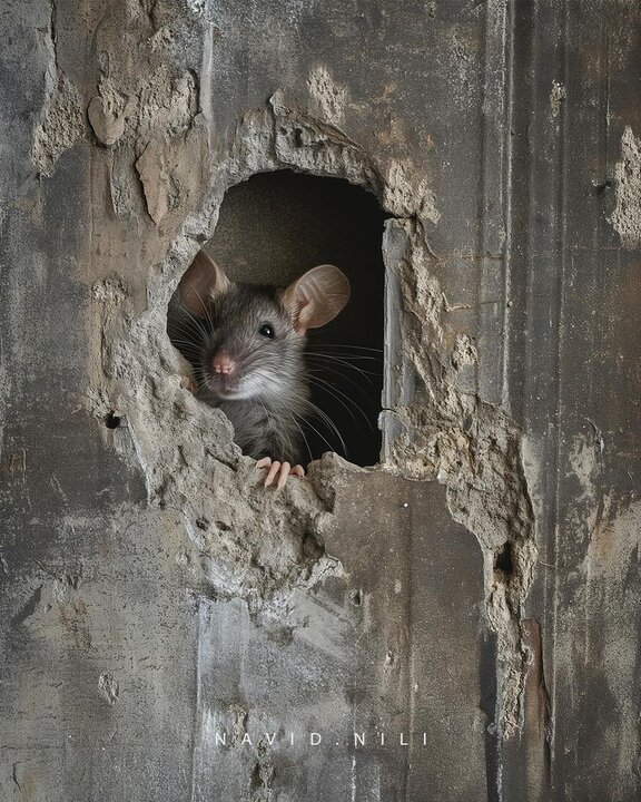 دیوار موش داره، موش هم گوش داره