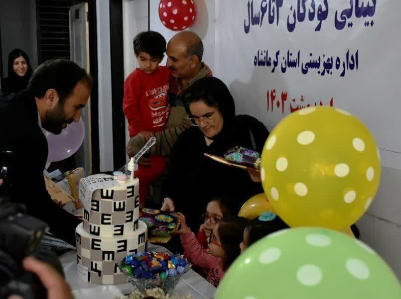 آغاز طرح غربالگری بینایی‌سنجی کودکان ۳ تا ۶ سال در کرمانشاه