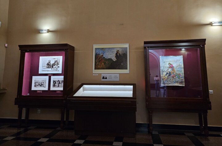 برپایی نمایشگاه آثار آندره سوروگیان درباره شاهنامه در ایروان