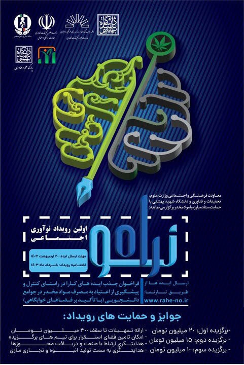 رویداد ملی نوآوری اجتماعی در پیشگیری از اعتیاد برگزار میشود رویداد ملی نوآوری اجتماعی در پیشگیری از اعتیاد برگزار میشود