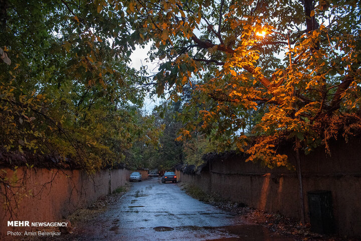 بارش شدید باران در شهرستان راز وجرگلان