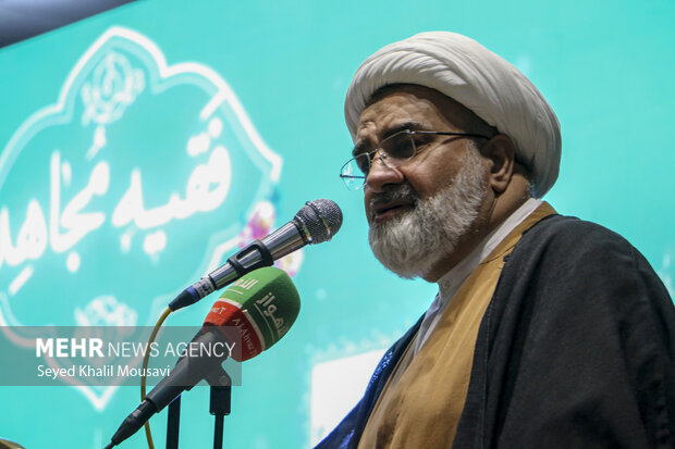 آئین تکریم آیت الله موسوی جزایری