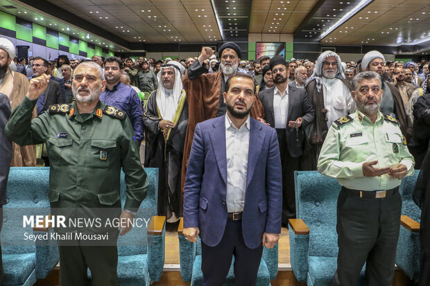 آئین تکریم آیت الله موسوی جزایری