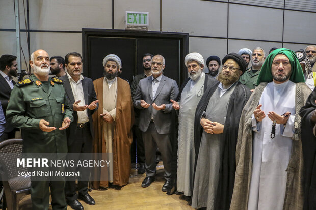 آئین تکریم آیت الله موسوی جزایری