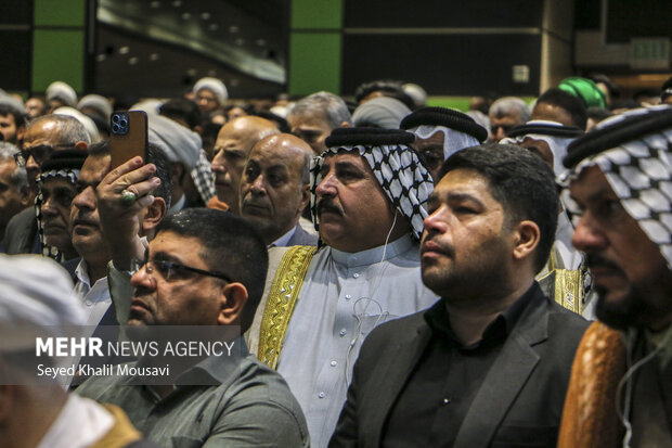 آئین تکریم آیت الله موسوی جزایری