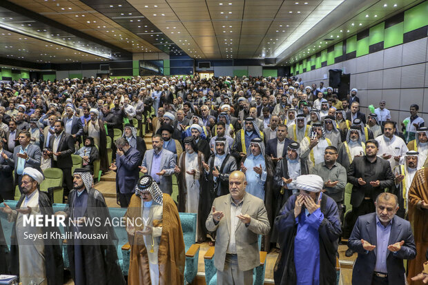 آئین تکریم آیت الله موسوی جزایری