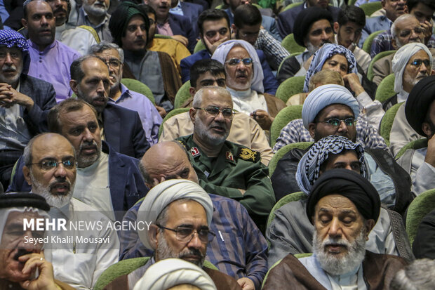 آئین تکریم آیت الله موسوی جزایری