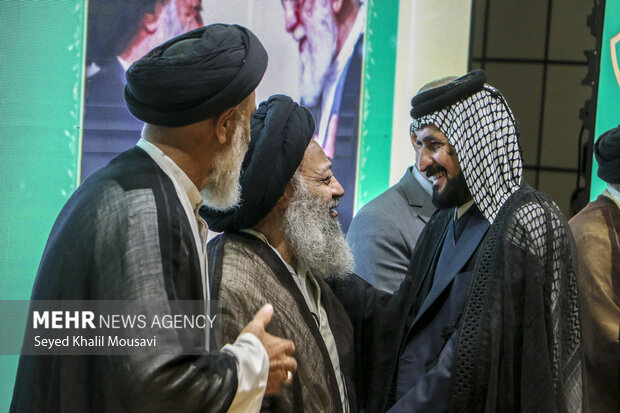 آئین تکریم آیت الله موسوی جزایری