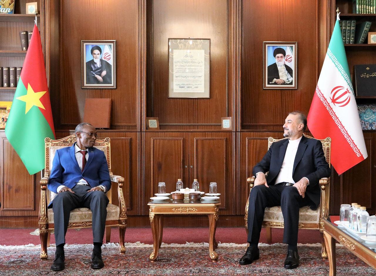 نخست وزیر بورکینافاسو با امیرعبداللهیان دیدار کرد