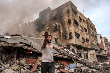 آمار شهدای غزه به ۳۴۵۹۶ هزار نفر افزایش یافت