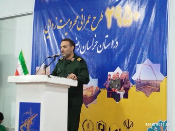 افتتاح آسفالت جاده بین راهی مزارع از گلزار شهدای گمنام شهرآباد