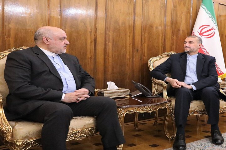 Iran FM, envoy to Lebanon hold talks in Tehran