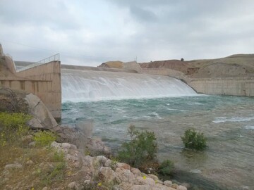 طغیان وحشتناک رودخانه بهمن آباد چوار ایلام