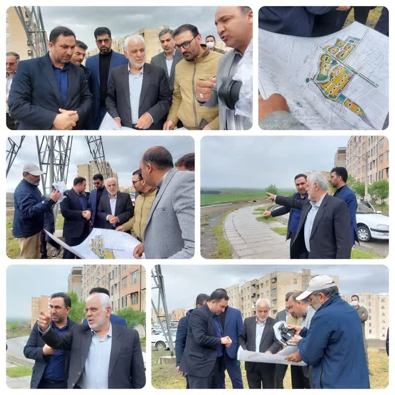 استاندار لرستان از طرح نهضت ملی مسکن بروجرد بازدید کرد