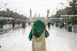 Spring rainfall at Bayn al-Haramayn