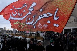 اجتماع صادقیون و تشییع پیکر شهید تازه تفحص شده در مشهد