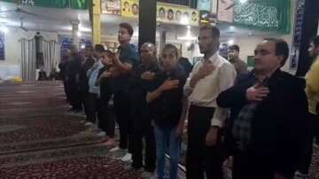 عزاداری مردم روستای «خمی» بردسکن در سالروز شهادت امام صادق (ع)