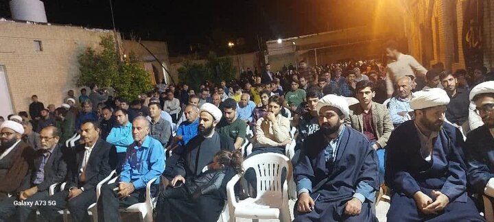 یادواره شهدای طلاب و روحانی زرین دشت برگزار شد