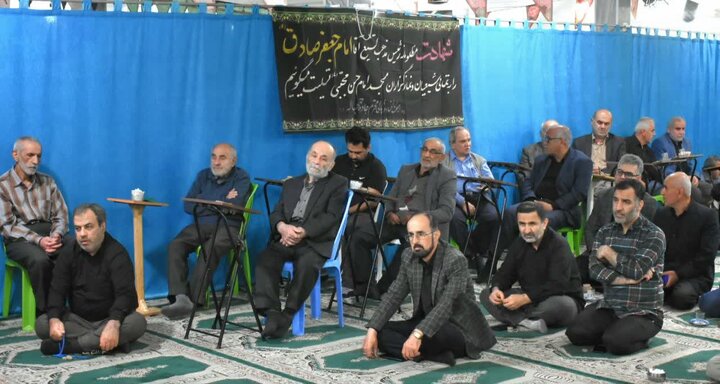 آیین های عزاداری سالروز شهادت «صادق آل محمد» در گیلان برپا است