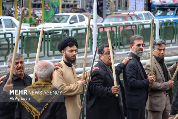 مراسم سوگواری امام جعفر صادق در ارومیه