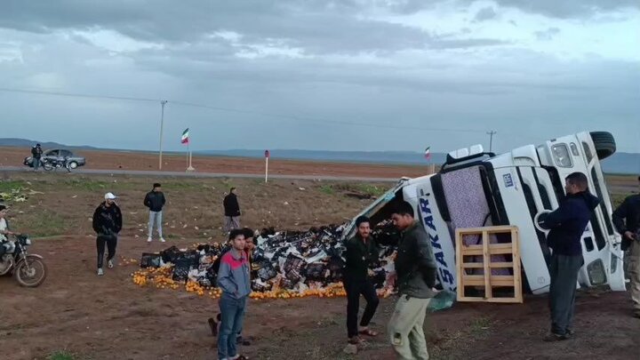۲ نفر در تصادف آزادراه زنجان به تبریز جان باختند