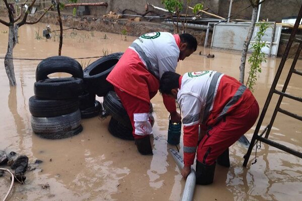 بیش از ۲.۱ هزار خوزستان در سیلاب و آب‌گرفتگی امدادرسانی شدند