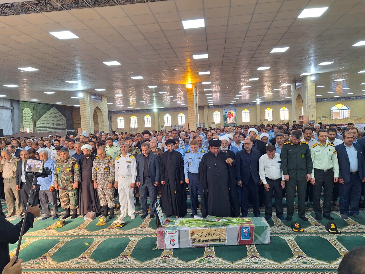 مراسم تجدید میثاق با شهید «مرتضی غلامی» در گناوه برگزار شد