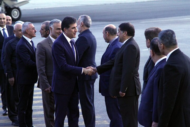 نچیروان بارزانی در تهران