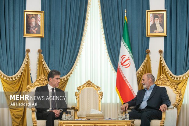 Barzani meets with top Iran security official