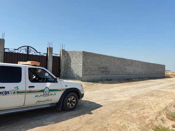صدوراخطار توقف عملیات برای ۱۰ مورد ساخت و ساز غیر مجاز در تنگستان صدوراخطار توقف عملیات برای ۱۰ مورد ساخت و ساز غیر مجاز در تنگستان