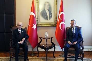 Devlet Bahçeli ve Özgür Özel görüştü