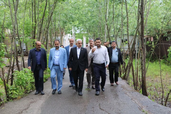 رونمایی استاندار گیلان از نقاشی اسلم دیلمی اثر استاد محمد زحمتکش