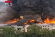 VIDEO: Alpitronic warehouse goes up in flames