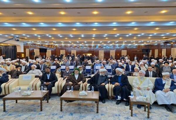المؤتمر الدولي للوحدة الاسلامية يبدأ أعماله بمشاركة علمائية واسعة في بغداد
